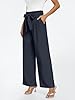 LILLUSORY Wide Leg Dress Work Pants Womens Petite ... #4