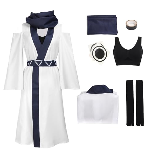 C-ZOFEK Women Anime Cosplay US Size Costume Kimono with Underclothes Socks Female Version(X-Large)