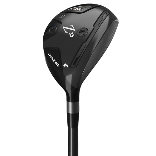 MAZEL Palos de golf híbridos mejorados para hombres 3,4,5 Club de rescate para diestros, palos de golf híbridos y utilitarios con eje de grafito disponibles 18/21/24 grados