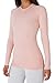 Produktbild TCA Laufshirt Damen Langarm - Funktionsshirt Damen Langarm - Sportshirt Thermounterwäsche - Thermoshirt Kompressions Laufoberteil - Langarmshirt Sport - Sport Oberteil Frauen - Hell-Pink, S