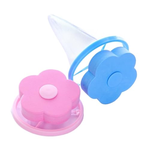 Atrapa Pelusas, Lavadora, Bola De Lavandería, Recogedor De Pelo De Pelo De Mascota Flotante, Eliminación De Limpieza De Ropa, Bolsa De Malla Reutilizable(1Pc pink)