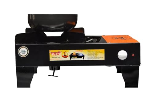Image of Samruddhi Jumbo Shegadi Smokeless Wood & Coul Stove | Top Color May Vary | Lakud Kolsa Shegadi | Indoor /Outdoor Cooking Shegadi /Chul | Biomass Stove | Strong Build Quality