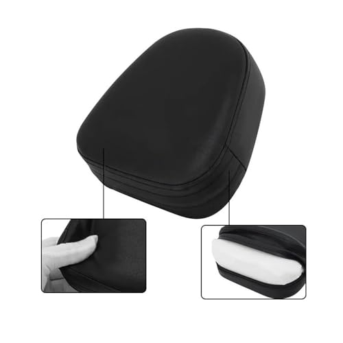 Coussin siège dossier arrière moto cruiser bobber chopper touring