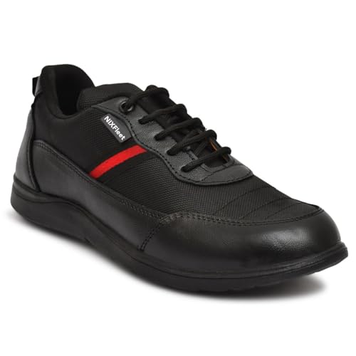 NIXFLEET Steel Toe Sports Look Safety Shoes for Men: Stylish...