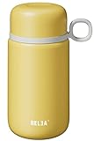 13.5 OZ Wide Mouth Thermos Water Bottle with Screw-on Lid, Small Insulated Water Cup Coffee Tea...
