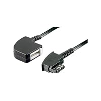 goobay – 15m TAE - F Verlängerung TAE-F Stecker - TAE-F Kupplung 15 m