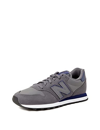 New Balance Homme GM500V1 Baskets, Grey (Dark Grey), 43 EU
