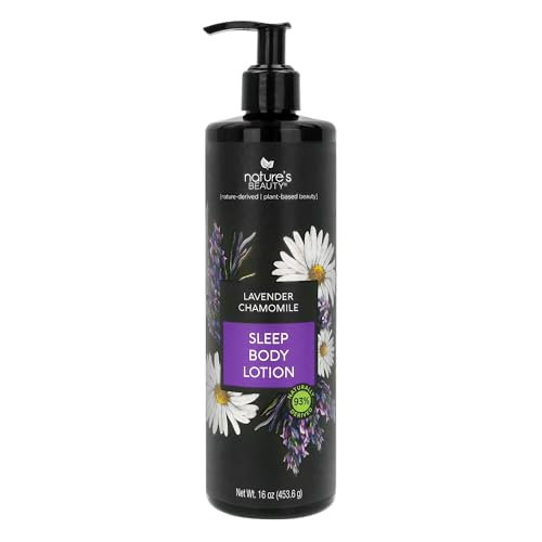 Nature's Beauty Lavender Chamomile Sleep Body Lotion