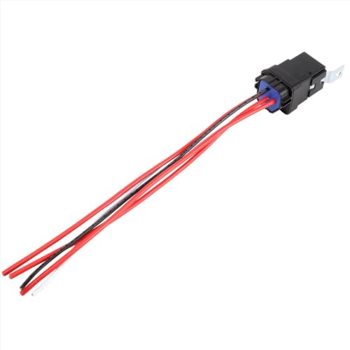 Relais de puissance robuste 12V 60/80A étanche avec câbles AWG renforcés - 3