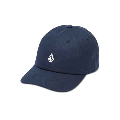 Image of Volcom Men's Snapback Hat - 6-Panel Twill Flat Brim Cap Adjustable Snap Closure