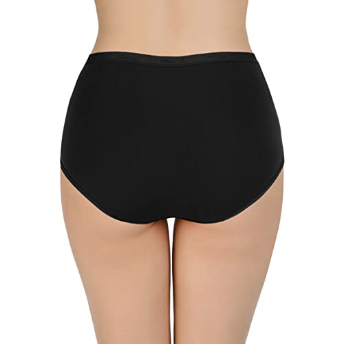Image of Amante Solid Cotton Full Brief Panty Pack(Pack of 3)
