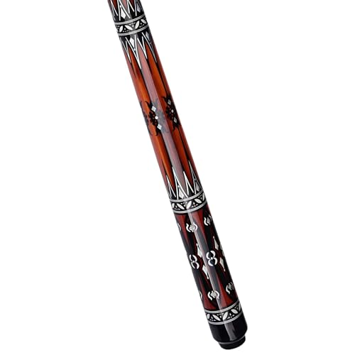 NuoNxuo ビリヤード キュー カーボン ブレイクキュー 長さ145cm チップ直径11.5/12.5mm 多層皮頭 電木ミドルジョイント プールスティック スヌーカー 黒八 九球 プロフェッショナル競技用 ビリヤード用品(D,11.5mm)