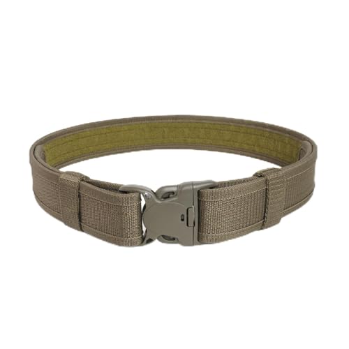 Tactical Military Belt, 2-Inch Wide, Quick Release Buckle, Heavy Duty Adjustable Gear Belt