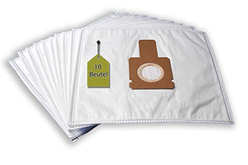 10 Staubsaugerbeutel kompatibel mit ROWENTA City Space RO2611EA, 10 Staubbeutel + 2 Mikro-Filter + 2 Motor-Filter, kompatibel mit Staubsaugerbeutel Swirl X351 Cover