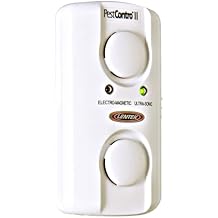 PestContro Ultrasonic Electromagnetic Pest Repeller, Indoor Plug-in Non-Lethal Insect and Rodent Control, Twin Speaker Design, Sweep Sound Technology, Use in Kitchen Cellar Office Garage Shed Attic