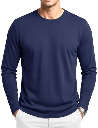 T-shirt manches longues coton homme pour ne plus avoir froid en hiver