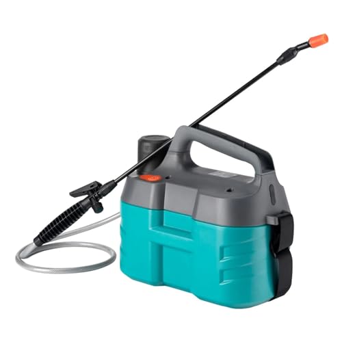 XINFULI Pulverizador, Rociador eléctrico de 5L, rociador de Bomba con batería Recargable de 2200mAh, regadera automática for Plantas Mister USB,Pulverizador de jardín