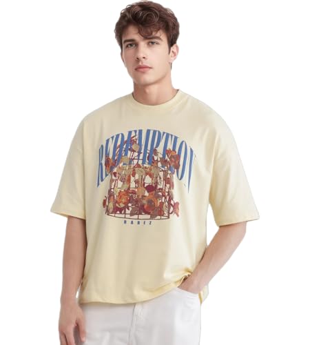Image of Rare Rabbit Oversized hd Print t-Shirt