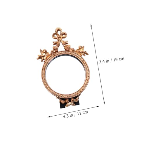 Miroir cosmétique de bureau stable pour corriger les reflets flous