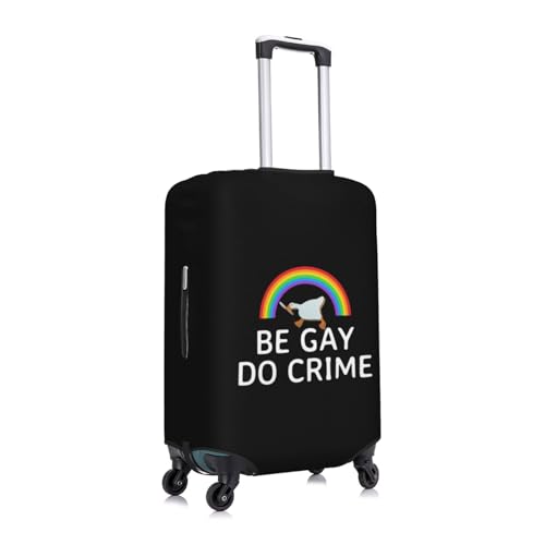 Be Gay do Crime Luggage Cover Multi Size Travel Luggage Protective Cover3
