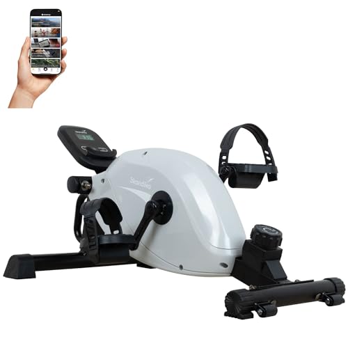 Skandika Pedaltrainer Liten Arm- und Beintrainer Mini Heimtrainer Minitrainer für zu Hause, Büro...