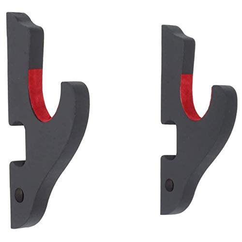 SQINAA Support d'épée avec Crochet d'épée en Tissu Rouge Support d'affichage Mural réglable pour Katana Wakizashi Tanto Genji,A Cover