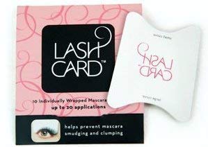 Lash Card Disposable Mascara Shield Helps Prevent Smudging and Clumping By Elizabeth Mott