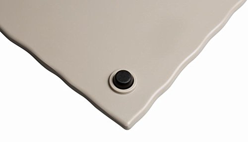 APS 84180 GN 1/1 Tablett DRIFTWOOD, 53 x 32,5 cm, Höhe 1,5 cm, Melamin, Holzoptik, mit Antirutsch-Füßchen