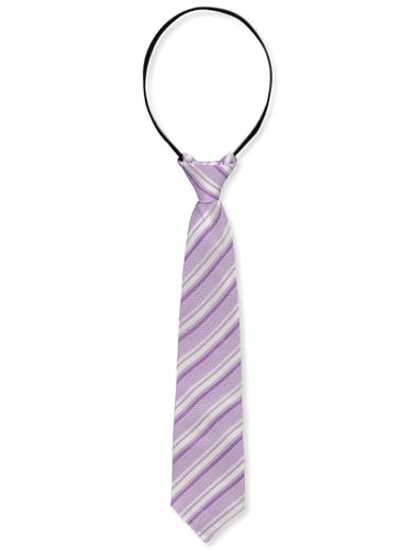 Kids World Boys' Dress Shirt & Tie (Patterns May Vary) - Lavender, 164