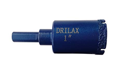 image for Drilax 1 Inch Diamond Drill Bit Tile Hole Saw Ceramic Porcelain Quartz