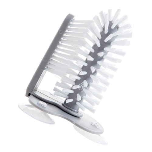 FOMIYES 1Pc Detachable Glass Cup Brush with Double Sided Bristles for Cleaning for Wine Glasses Portable Cups Easy to Store Clean Dark
