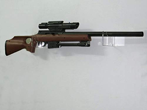 XFC-QJIA, Acryl Gewehrhalter/Muskete Halterungen/Gewehr Wandmontage Display/Gun Waffe/Kampf Stickhalter/Paar