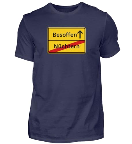 T-shirt Besoffen Nüchtern Malle vêtement de fête humoristique homme