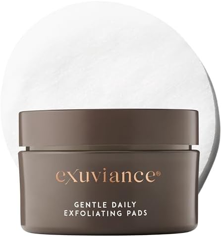 Gentle Daily Exfoliating Face Pads | PHA Toner & Resurfacing Pore Pads with Vitamin C & E, Green Tea & Cucumber Extracts, 60 pads
