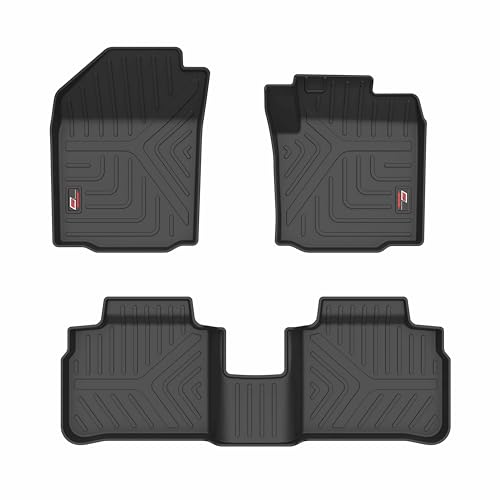 Image of GFX Rubber Car Mat Life Long Mat Compatible For Grand Vitara /Urban Cruiser /Hyryder 2022 Onwards (Black)
