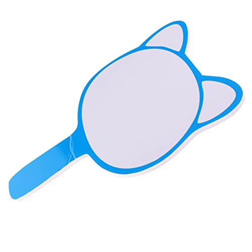 Pizarras de puntuación portátiles de espuma blanca, de un solo lado, para jueces y actividades en el aula, diseño de gato, material PVC miniatura 1