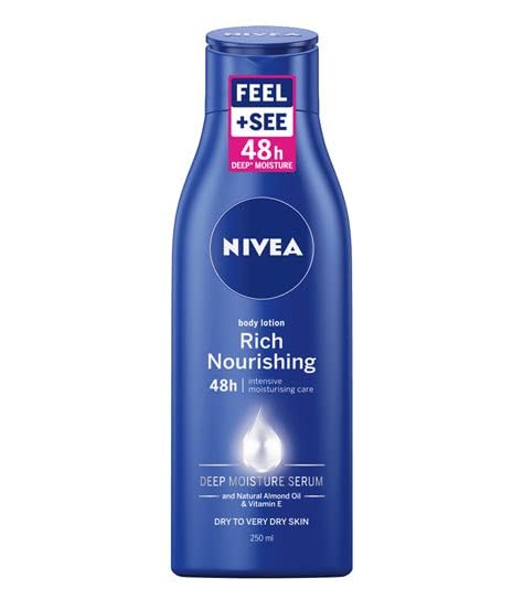 Nivea Rich Nourishing Body Lotion 5 in 1, 48 Hours, Intense Moisture, 400 ml