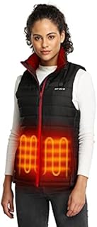 ORORO 2021 Women's Heated Vest with Battery Pack (Black,M)
