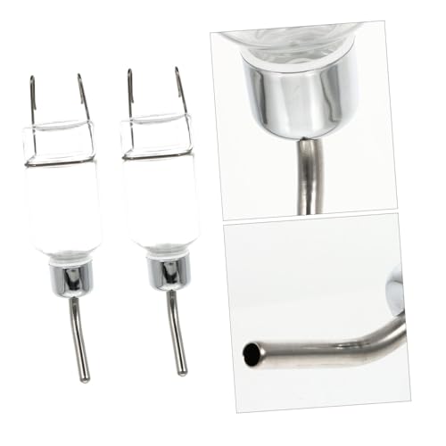 Dispensador de agua para mascotas colgante Abaodam 2 piezas miniatura 7