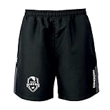 Tiene 2 bolsillos laterales Kappa Passo Pantalones Cortos, Negro, Estándar para Hombre
