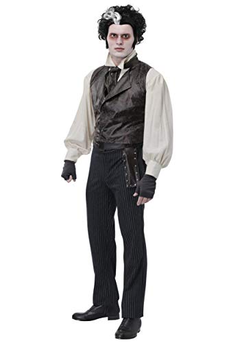 Men's Sweeney Todd Halloween Costume | Adult Demon Barber of Fleet Street Complete Cosplay Outfit...