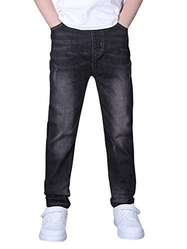 YOUNGSOUL Jungen Jeans Slim Fit Stretch Kinder Jeanshosen Denim Hose mit...