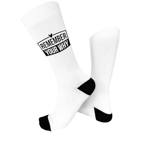 remembers your why half calf sock for daughter2