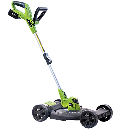 Earthwise Lstm2012-4 20-Volt 12-Inch Cordless String Trimmer/Mower, Black #TOP2