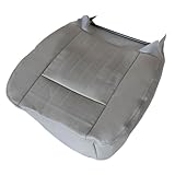 ATUOTPO Gray Driver or Passenger Side Bottom Replacement Perforated Leather Seat Cover #KB1 Compatible with Chevy Impala SS 1994 1995 1996