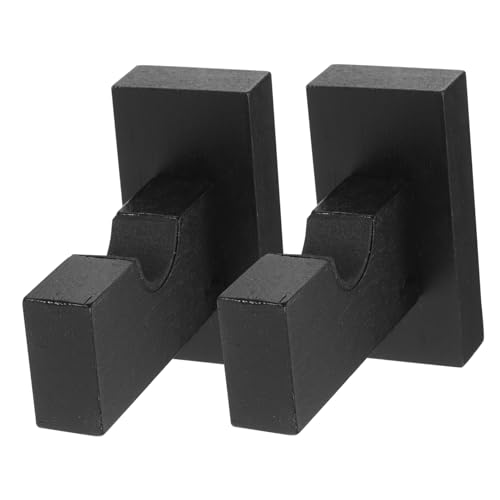 HOOTNEE Wooden Bat Holder Wall Mount Bat Display Bracket Display Stand for Indoor Sports Gear