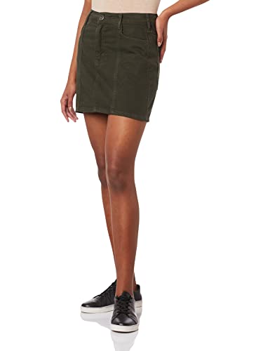 Saia Sarja Colcci Feminino Verde Kampala 38