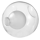 Design élégant : fabriqué en verre, cet abat-jour apporte une touche de sophistication aux espaces de vie modernes et s’harmonise avec les styles d’intérieur minimalistes. abat-jour globe en verre, cache-applique pour lampe de salle de bain