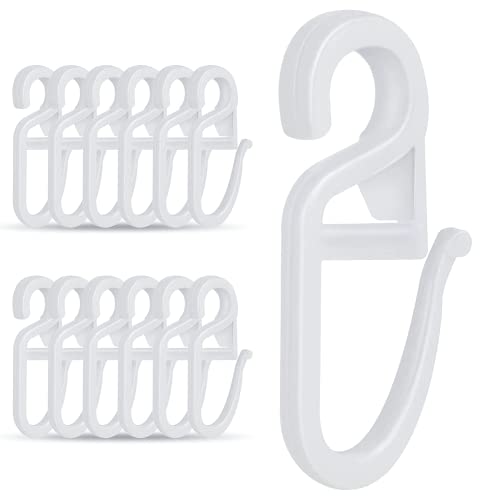 150 Stück Gardinenhaken Vorhanghaken mit 5.8mm Öse Weiß Gardinenhaken...