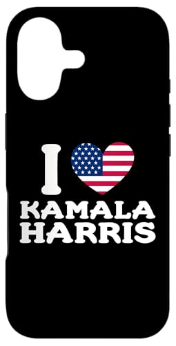 I Love Kamala Harris�n�[�g�A�����J���� �X�}�z�P�[�X iPhone 17 �p